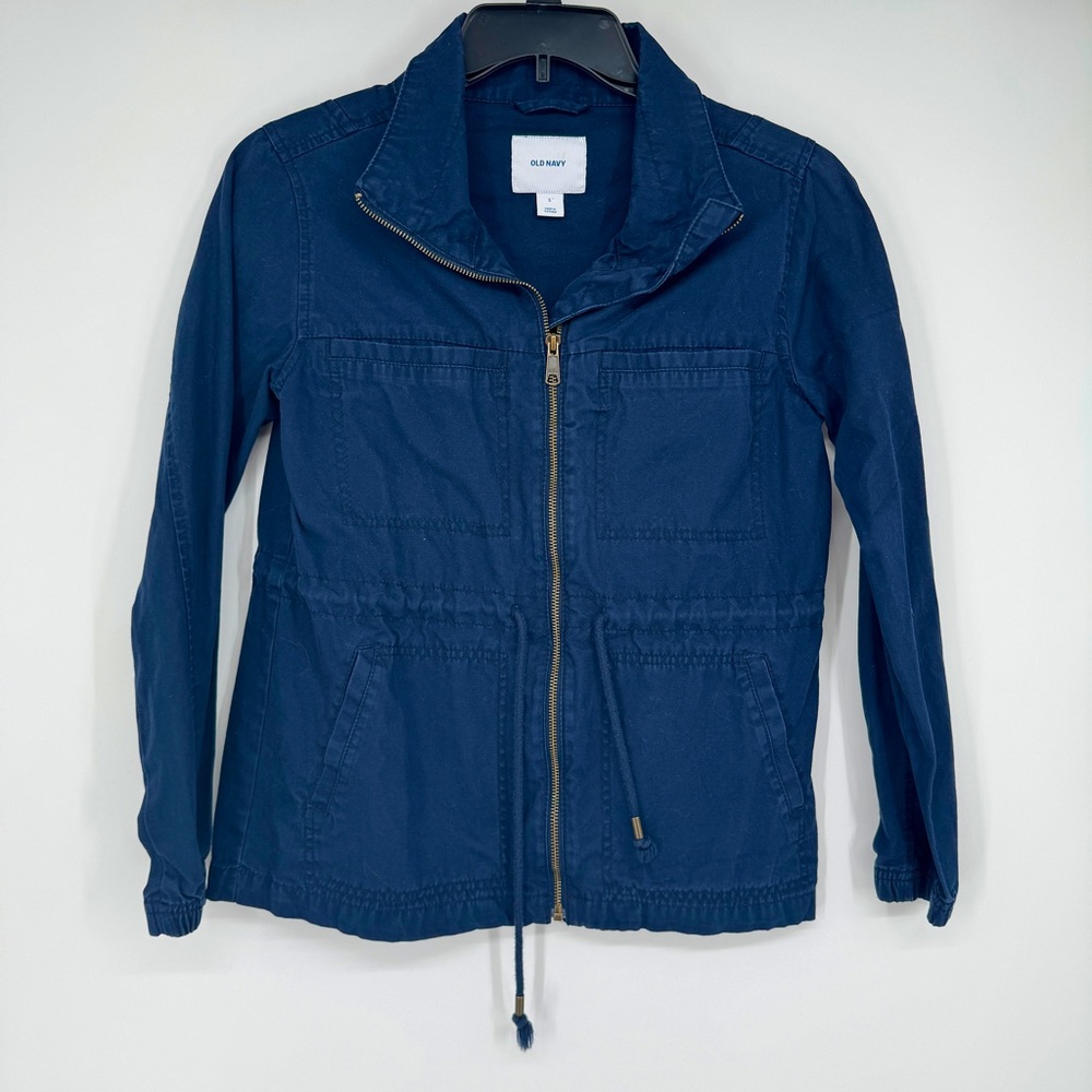 Old Navy blue utility jacket